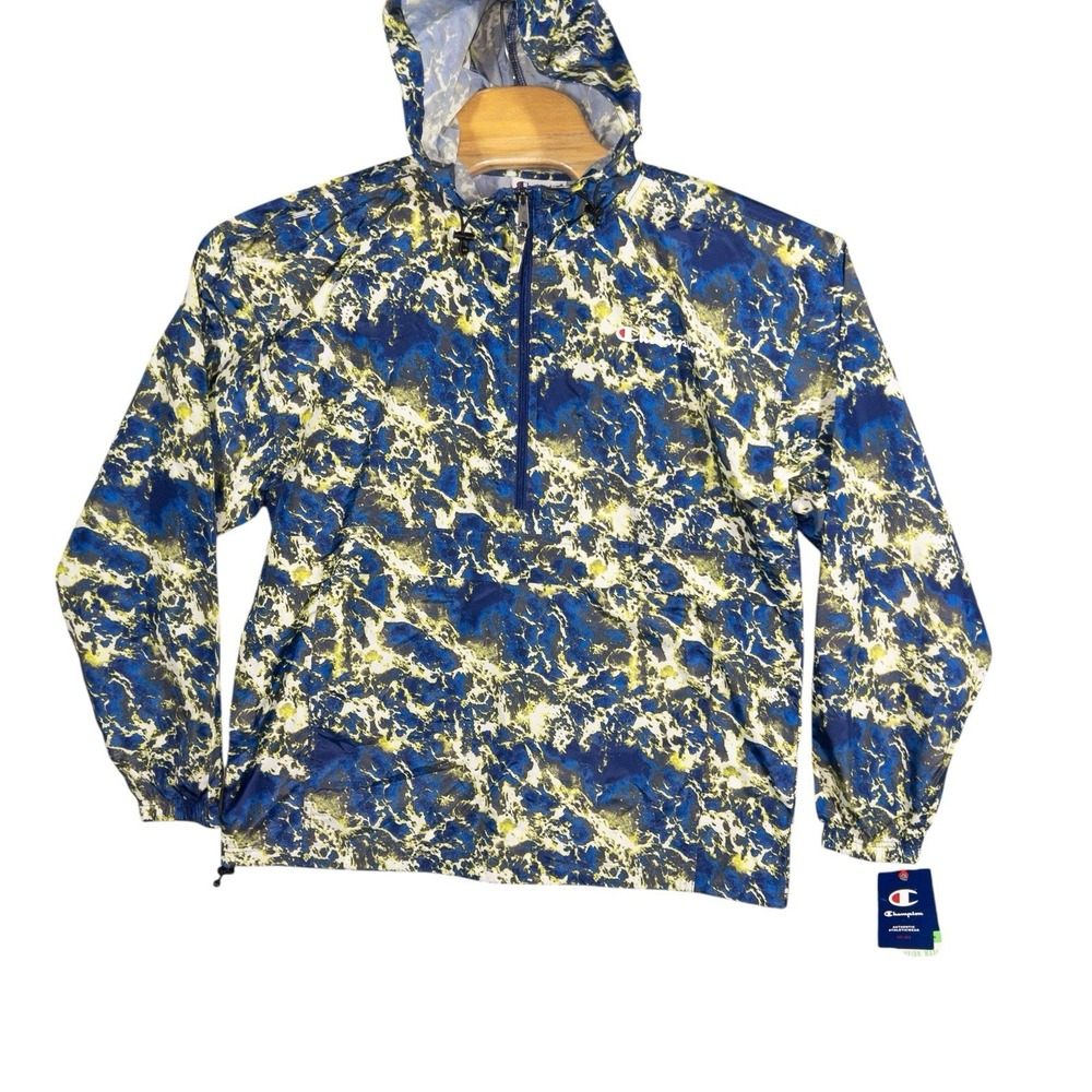 NWT Champion All Weather Pull‎ Over Jacket Mens Large